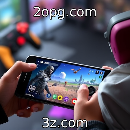 Crescimento do mercado de jogos móveis