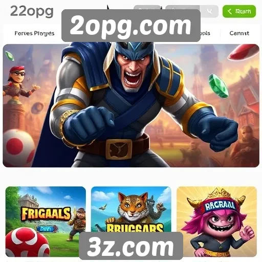 Principais jogos disponíveis na plataforma 2opg